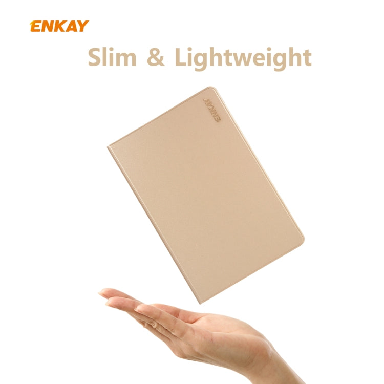 For Samsung Galaxy Tab S6 Lite P610 / P615 ENKAY ENK-8005 Horizontal Flip PU Leather + TPU Smart Case with Holder, For Samsung Galaxy Tab S6 Lite