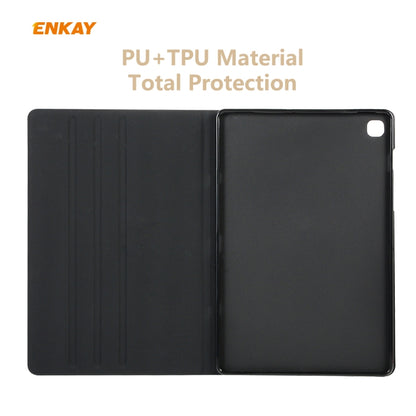 For Samsung Galaxy Tab S6 Lite P610 / P615 ENKAY ENK-8005 Horizontal Flip PU Leather + TPU Smart Case with Holder, For Samsung Galaxy Tab S6 Lite