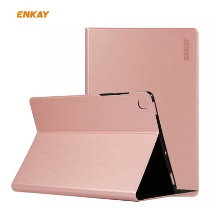 For Samsung Galaxy Tab S6 Lite P610 / P615 ENKAY ENK-8005 Horizontal Flip PU Leather + TPU Smart Case with Holder, For Samsung Galaxy Tab S6 Lite