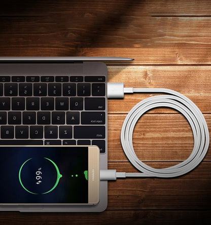 Câble de données universel ultra-rapide USB vers USB-C/Type-C 5 A pour téléphone portable, tablette, PC, 1 m, 1,5 m, 2 m