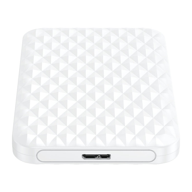 ORICO 2520U3 2.5-Inch Portable Hard Drive Enclosure, White, Black