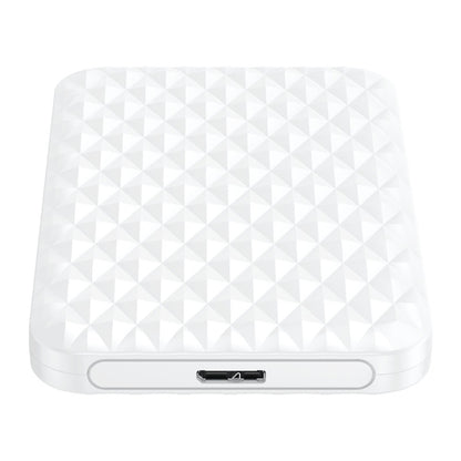 ORICO 2520U3 2.5-Inch Portable Hard Drive Enclosure, White, Black