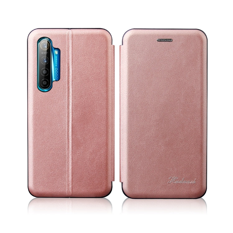 Integrated Electricity Pressing Retro Texture Magnetic TPU+PU Leather Case with Card Slot & Holder, For OPPO K5 / Realme XT / Realme X2, For OPPO A52 / A72 / A92