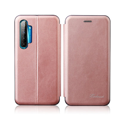 Integrated Electricity Pressing Retro Texture Magnetic TPU+PU Leather Case with Card Slot & Holder, For OPPO K5 / Realme XT / Realme X2, For OPPO A52 / A72 / A92