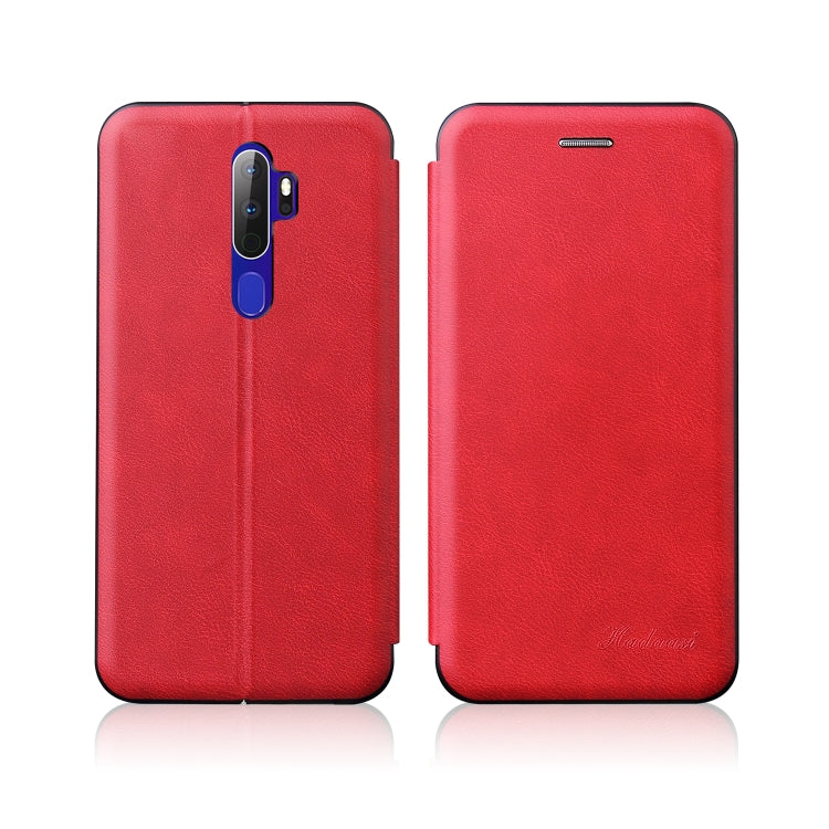 Integrated Electricity Pressing Retro Texture Magnetic TPU+PU Leather Case with Card Slot & Holder, For OPPO K5 / Realme XT / Realme X2, For OPPO A52 / A72 / A92