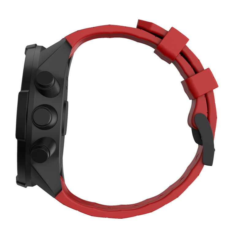 For Suunto Spartan Sport & Suunto 9 / 9 Baro / D5 Universal Football Texture Silicone Strap