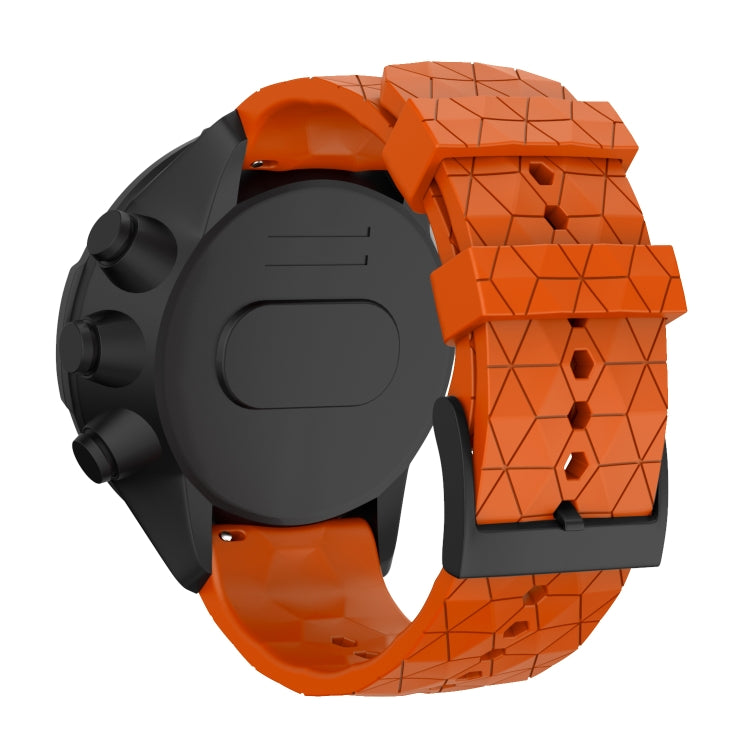 For Suunto Spartan Sport & Suunto 9 / 9 Baro / D5 Universal Football Texture Silicone Strap