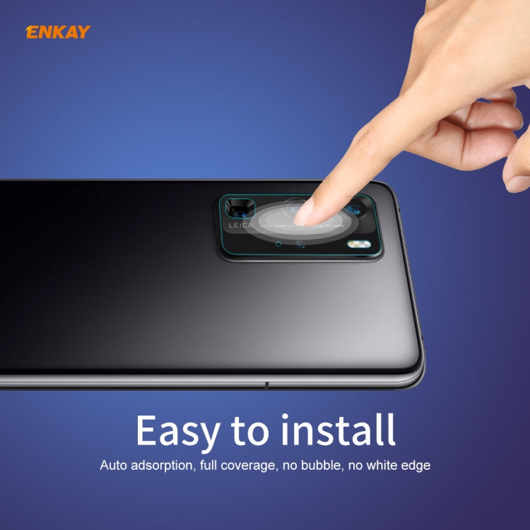 Hat-Prince ENKAY 0.2mm 9H 2.15D Round Edge Rear Camera Lens Tempered Glass Film, For Huawei P40 Pro, For Huawei P40, For Samsung Galaxy S20, For Samsung Galaxy S20+, For Samsung Galaxy S20 Ultra