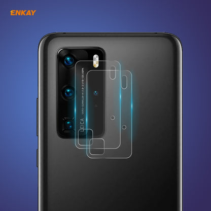 2 PCS Hat-Prince ENKAY 0.2mm 9H 2.15D Round Edge Rear Camera Lens Tempered Glass Film, For Huawei P40 Pro, For Huawei P40, For Samsung Galaxy S20, For Samsung Galaxy S20+, For OnePlus 8 Pro, For OnePlus 8