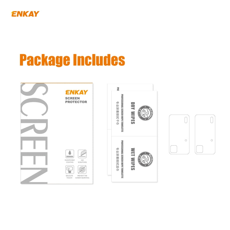 2 PCS Hat-Prince ENKAY 0.2mm 9H 2.15D Round Edge Rear Camera Lens Tempered Glass Film, For Huawei P40 Pro, For Huawei P40, For Samsung Galaxy S20, For Samsung Galaxy S20+, For OnePlus 8 Pro, For OnePlus 8