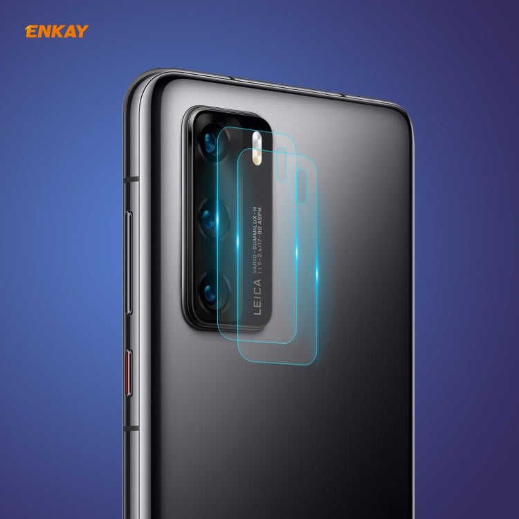 2 PCS Hat-Prince ENKAY 0.2mm 9H 2.15D Round Edge Rear Camera Lens Tempered Glass Film, For Huawei P40 Pro, For Huawei P40, For Samsung Galaxy S20, For Samsung Galaxy S20+, For OnePlus 8 Pro, For OnePlus 8