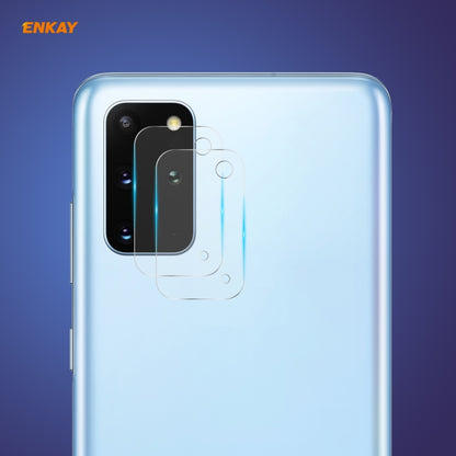 2 PCS Hat-Prince ENKAY 0.2mm 9H 2.15D Round Edge Rear Camera Lens Tempered Glass Film, For Huawei P40 Pro, For Huawei P40, For Samsung Galaxy S20, For Samsung Galaxy S20+, For OnePlus 8 Pro, For OnePlus 8