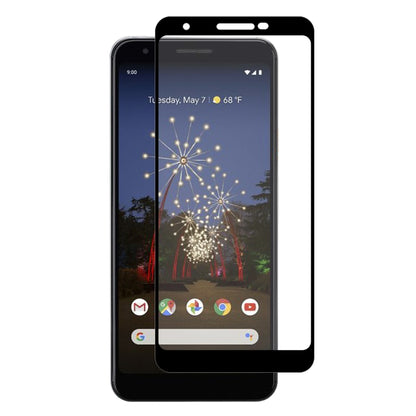 ENKAY Hat-prince Full Glue 0.26mm 9H 2.5D Tempered Glass Film for, For Galaxy A20e, For Google Pixel 3A(1pc)