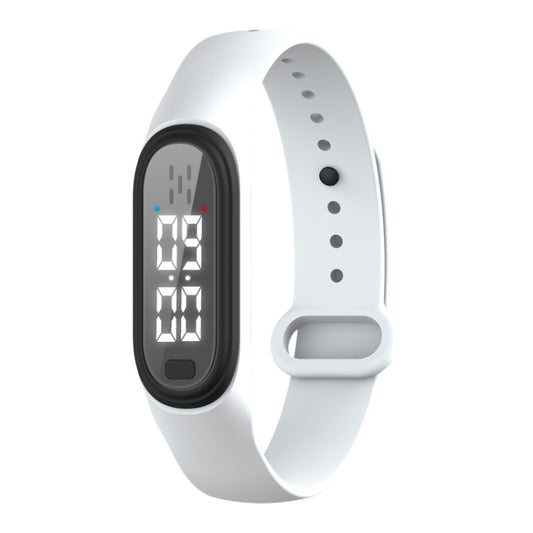 Bracelet répulsif anti-moustiques électronique à ultrasons Q2 pour l'extérieur, prend en charge le mode à trois vitesses et l'affichage de l'heure, Q2 (blanc), Q2 (noir), Q2 (rose), Q2 (bleu)