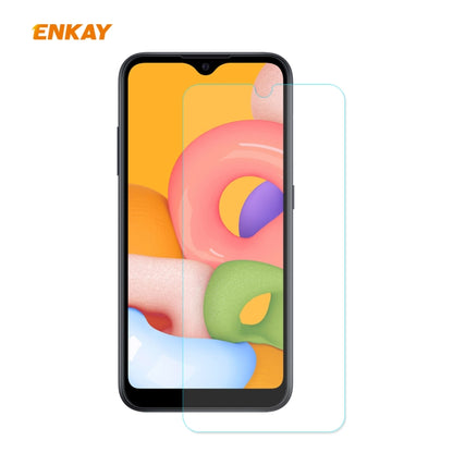 ENKAY Hat-Prince 0.26mm 9H 2.5D Curved Edge Tempered Glass Film, For Samsung Galaxy A01, For Samsung Galaxy A10s, For Samsung Galaxy A11 / M11, For Samsung Galaxy A21, For Samsung Galaxy A21s, For Samsung Galaxy A31, For Samsung Galaxy M31 / M21