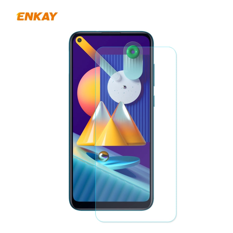 ENKAY Hat-Prince 0.26mm 9H 2.5D Curved Edge Tempered Glass Film, For Samsung Galaxy A01, For Samsung Galaxy A10s, For Samsung Galaxy A11 / M11, For Samsung Galaxy A21, For Samsung Galaxy A21s, For Samsung Galaxy A31, For Samsung Galaxy M31 / M21