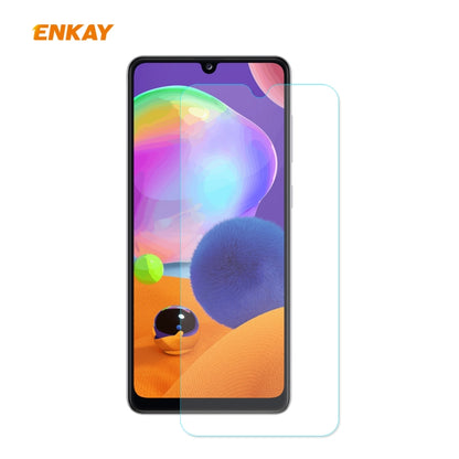 ENKAY Hat-Prince 0.26mm 9H 2.5D Curved Edge Tempered Glass Film, For Samsung Galaxy A01, For Samsung Galaxy A10s, For Samsung Galaxy A11 / M11, For Samsung Galaxy A21, For Samsung Galaxy A21s, For Samsung Galaxy A31, For Samsung Galaxy M31 / M21