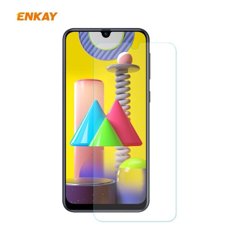 ENKAY Hat-Prince 0.26mm 9H 2.5D Curved Edge Tempered Glass Film, For Samsung Galaxy A01, For Samsung Galaxy A10s, For Samsung Galaxy A11 / M11, For Samsung Galaxy A21, For Samsung Galaxy A21s, For Samsung Galaxy A31, For Samsung Galaxy M31 / M21