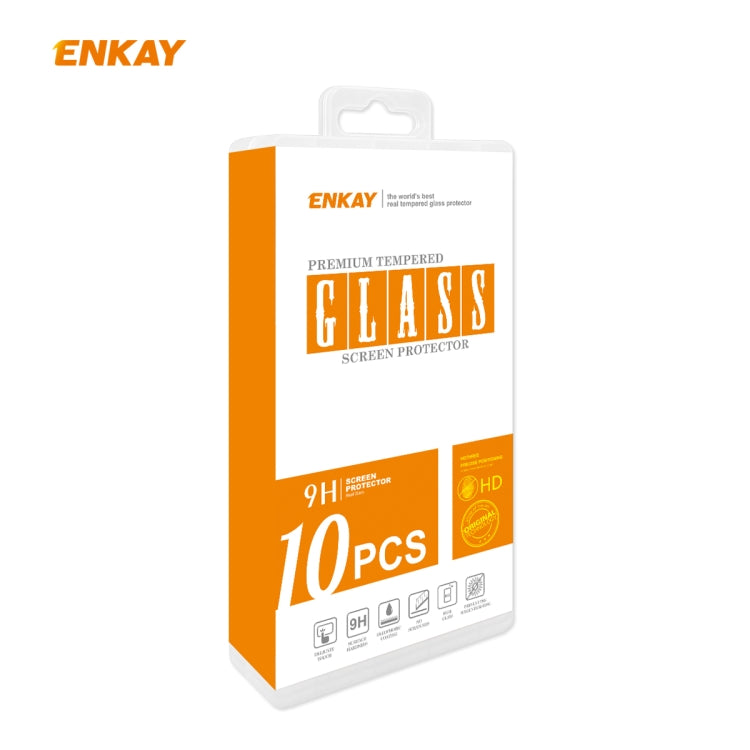 10 PCS ENKAY Hat-Prince 0.26mm 9H 2.5D Curved Edge Tempered Glass Film, For Samsung Galaxy A01, For Samsung Galaxy A10s, For Samsung Galaxy A11 / Galaxy M11, For Samsung Galaxy A21, For Samsung Galaxy A21s, For Samsung Galaxy A31                       ...