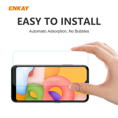 5PCS ENKAY Hat-Prince 0.26mm 9H 2.5D Curved Edge Tempered Glass Film, For Samsung Galaxy A01, For Samsung Galaxy A10s, For Samsung Galaxy A11 / M11, For Samsung Galaxy A21, For Samsung Galaxy A21s, For Samsung Galaxy M31 / M21, For Galaxy A31 5 PCS    ...