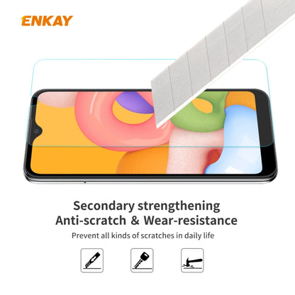 5PCS ENKAY Hat-Prince 0.26mm 9H 2.5D Curved Edge Tempered Glass Film, For Samsung Galaxy A01, For Samsung Galaxy A10s, For Samsung Galaxy A11 / M11, For Samsung Galaxy A21, For Samsung Galaxy A21s, For Samsung Galaxy M31 / M21, For Galaxy A31 5 PCS    ...