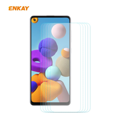 5PCS ENKAY Hat-Prince 0.26mm 9H 2.5D Curved Edge Tempered Glass Film, For Samsung Galaxy A01, For Samsung Galaxy A10s, For Samsung Galaxy A11 / M11, For Samsung Galaxy A21, For Samsung Galaxy A21s, For Samsung Galaxy M31 / M21, For Galaxy A31 5 PCS    ...