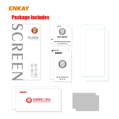 2 PCS ENKAY Hat-Prince 0.26mm 9H 2.5D Curved Edge Tempered Glass Film, For Xiaomi Mi 10 Lite /Redmi 10X 5G, For Redmi 10X 4G / Redmi Note 9, For Redmi Note 9S / Note 9 Pro, For Huawei P40, For Huawei P40 Lite, For Huawei Honor X10 5G                   ...