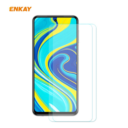 2 PCS ENKAY Hat-Prince 0.26mm 9H 2.5D Curved Edge Tempered Glass Film, For Xiaomi Mi 10 Lite /Redmi 10X 5G, For Redmi 10X 4G / Redmi Note 9, For Redmi Note 9S / Note 9 Pro, For Huawei P40, For Huawei P40 Lite, For Huawei Honor X10 5G                   ...