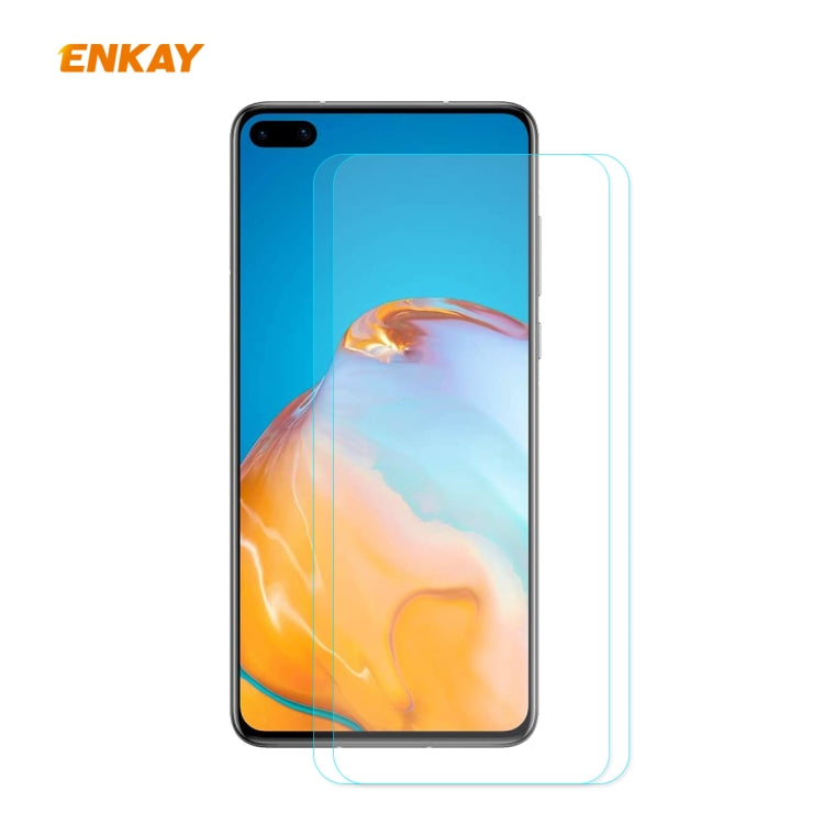 2 PCS ENKAY Hat-Prince 0.26mm 9H 2.5D Curved Edge Tempered Glass Film, For Xiaomi Mi 10 Lite /Redmi 10X 5G, For Redmi 10X 4G / Redmi Note 9, For Redmi Note 9S / Note 9 Pro, For Huawei P40, For Huawei P40 Lite, For Huawei Honor X10 5G                   ...