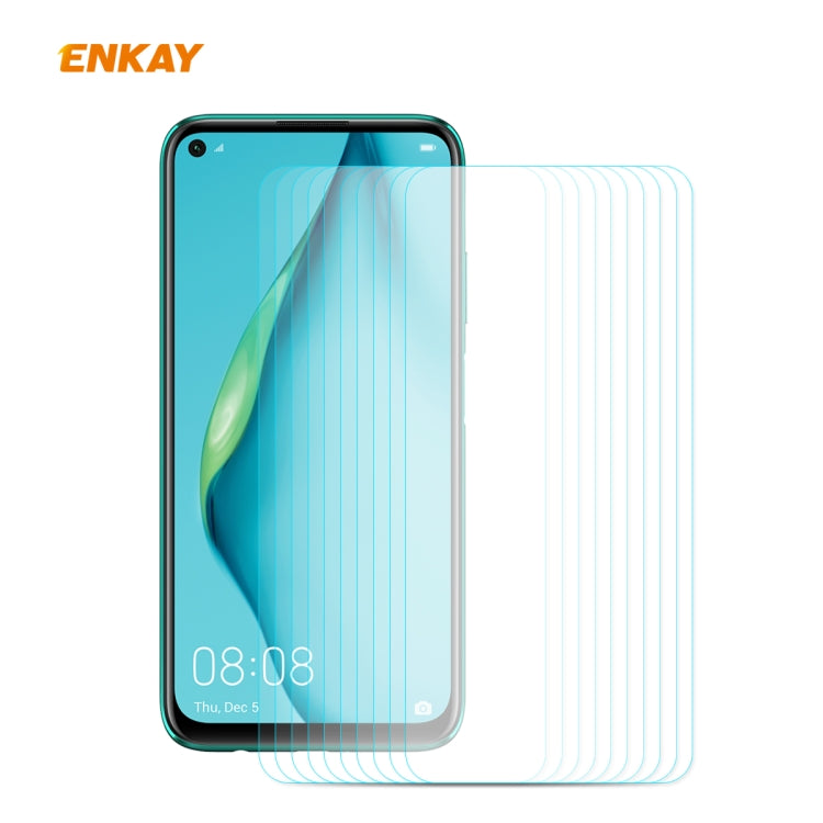 10 PCS ENKAY Hat-Prince 0.26mm 9H 2.5D Curved Edge Tempered Glass Film, For Xiaomi Mi10 Lite / Redmi 10X 5G, For Redmi 10X 4G / Redmi Note 9, For Redmi Note 9S / Note 9 Pro, For Huawei P40, For Huawei P40 Lite, For Huawei Y5p, For Huawei Y6p           ...