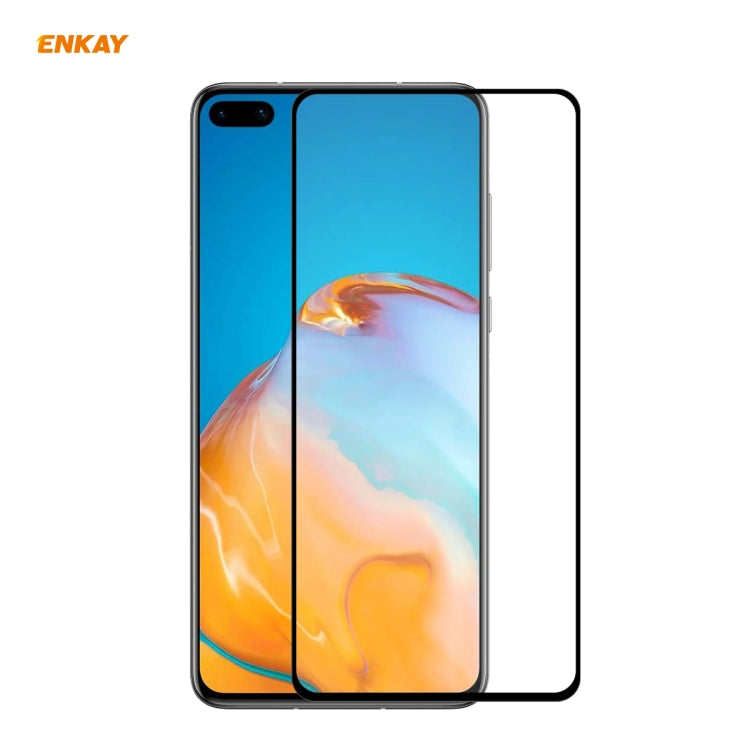 ENKAY Hat-Prince Full Glue 0.26mm 9H 2.5D Tempered Glass Full Coverage Film, For Huawei P40, For Huawei P40 Lite, For Huawei Y5p, For Huawei Y6p, For Huawei Honor X10 5G, For Redmi 10X 4G / Redmi Note 9, For Xiaomi Mi 10 Lite /Redmi 10X 5G             ...