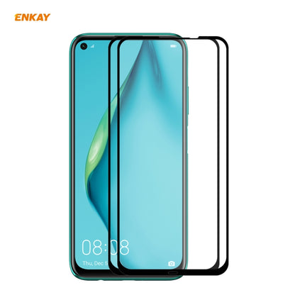 2 PCS ENKAY Hat-Prince Full Glue 0.26mm 9H 2.5D Tempered Glass Full Coverage Film, For Xiaomi Mi 10 Lite /Redmi 10X 5G, For Redmi 10X 4G / Redmi Note 9, For Redmi Note 9S / Note 9 Pro, For Huawei P40, For Huawei P40 Lite, For Huawei Y5p, For Huawei Y6p...