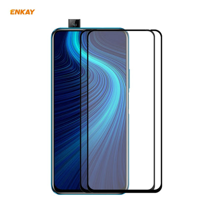 2 PCS ENKAY Hat-Prince Full Glue 0.26mm 9H 2.5D Tempered Glass Full Coverage Film, For Xiaomi Mi 10 Lite /Redmi 10X 5G, For Redmi 10X 4G / Redmi Note 9, For Redmi Note 9S / Note 9 Pro, For Huawei P40, For Huawei P40 Lite, For Huawei Y5p, For Huawei Y6p...