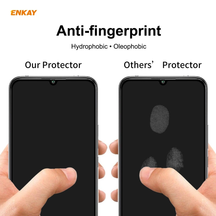 5 PCS ENKAY Hat-Prince Full Glue 0.26mm 9H 2.5D Tempered Glass Full Coverage Film, For Xiaomi Mi 10 Lite /Redmi 10X 5G, For Redmi 10X 4G / Redmi Note 9, For Redmi Note 9S / Note 9 Pro, For Huawei P40, For Huawei P40 Lite, For Huawei Y5p, For Huawei Y6p...