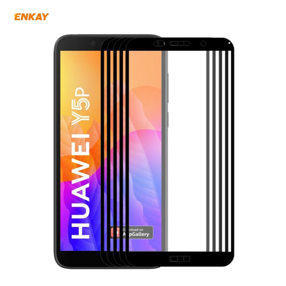5 PCS ENKAY Hat-Prince Full Glue 0.26mm 9H 2.5D Tempered Glass Full Coverage Film, For Xiaomi Mi 10 Lite /Redmi 10X 5G, For Redmi 10X 4G / Redmi Note 9, For Redmi Note 9S / Note 9 Pro, For Huawei P40, For Huawei P40 Lite, For Huawei Y5p, For Huawei Y6p...