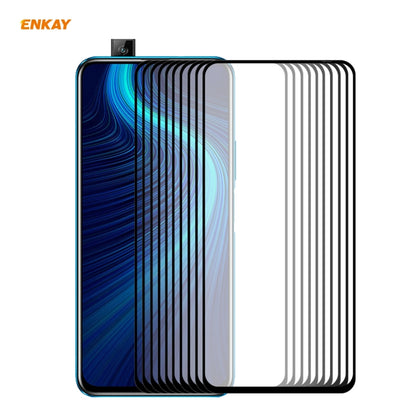 10 PCS ENKAY Hat-Prince Full Glue 0.26mm 9H 2.5D Tempered Glass Full Coverage Film, For Huawei P40, For Huawei P40 Lite, For Huawei Y5p, For Huawei Y6p, For Huawei Honor X10 5G, For Huawei P40 Lite E, For Redmi 10X 4G / Redmi Note 9(10pcs)             ...