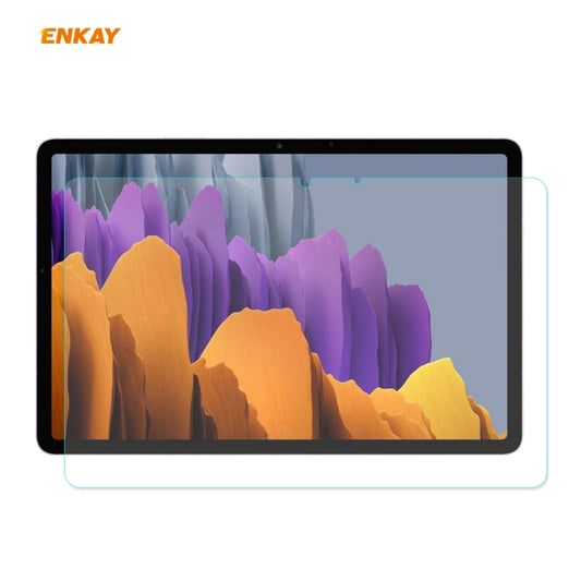 Pour Samsung Galaxy Tab S7 ENKAY Hat-Prince 0.33mm 9H Dureté de Surface 2.5D Protecteur d'Écran en Verre Trempé Anti-explosion