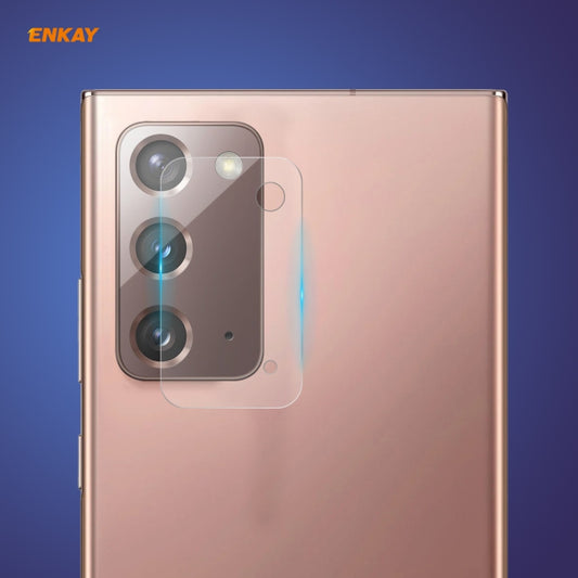 Hat-Prince ENKAY Protecteur d'objectif de caméra arrière en verre trempé 0,2 mm 9H 2,15D à bords arrondis, Pour Samsung Galaxy Note20, Pour Samsung Galaxy Note20 Ultra, Pour OnePlus Nord