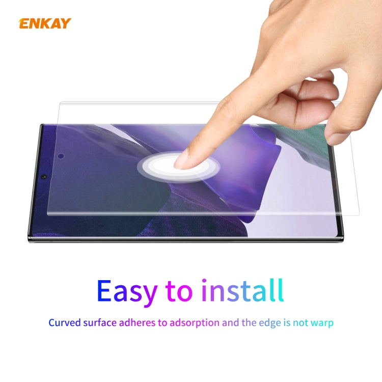 For Samsung Galaxy Note 20 Ultra 10 PCS ENKAY Hat-Prince 3D Full Screen PET Curved Hot Bending HD Screen Protector Soft Film, For Samsung Galaxy Note 20 Ultra
