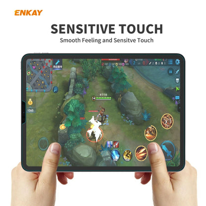 For iPad Pro 11 2020 / 2018 ENKAY Hat-Prince 0.33mm 9H Surface Hardness 2.5D Explosion-proof Tempered Glass Protector, For iPad Pro 11 2022 / 2021 / 2020 / 2018(1pc)