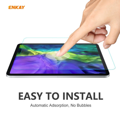 For iPad Pro 11 2020 / 2018 ENKAY Hat-Prince 0.33mm 9H Surface Hardness 2.5D Explosion-proof Tempered Glass Protector, For iPad Pro 11 2022 / 2021 / 2020 / 2018(1pc)