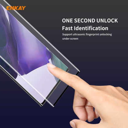 For Samsung Galaxy Note 20 Ultra ENKAY Hat-Prince 0.26mm 9H 3D Explosion-proof Full Screen Curved Heat Bending Tempered Glass Film, For Samsung Galaxy Note 20 Ultra(1 PCS), For Samsung Galaxy Note 20 Ultra(2 PCS), For Samsung Galaxy Note 20 Ultra(5 PCS)