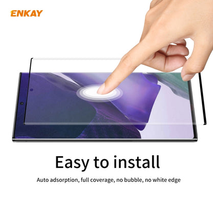 For Samsung Galaxy Note 20 Ultra ENKAY Hat-Prince 0.26mm 9H 3D Explosion-proof Full Screen Curved Heat Bending Tempered Glass Film, For Samsung Galaxy Note 20 Ultra(1 PCS), For Samsung Galaxy Note 20 Ultra(2 PCS), For Samsung Galaxy Note 20 Ultra(5 PCS)