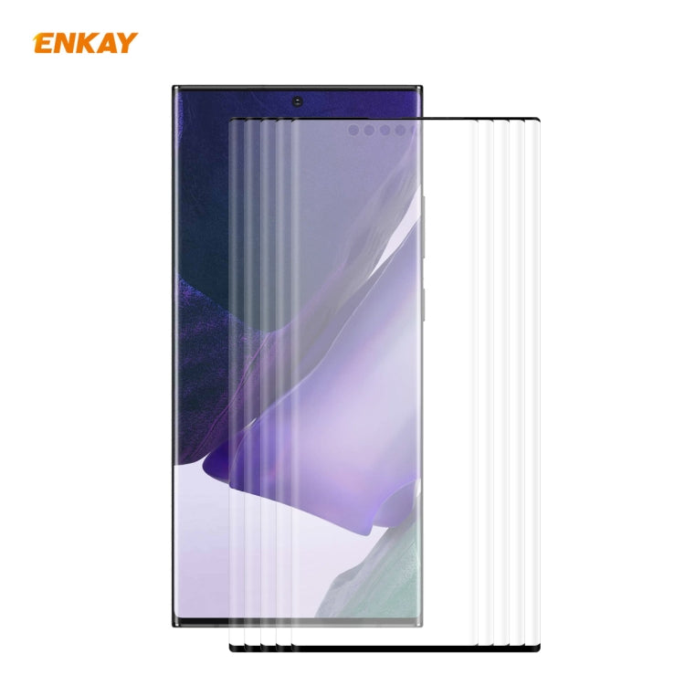 For Samsung Galaxy Note 20 Ultra ENKAY Hat-Prince 0.26mm 9H 3D Explosion-proof Full Screen Curved Heat Bending Tempered Glass Film, For Samsung Galaxy Note 20 Ultra(1 PCS), For Samsung Galaxy Note 20 Ultra(2 PCS), For Samsung Galaxy Note 20 Ultra(5 PCS)