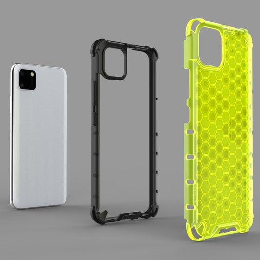 For OPPO Realme C11 Shockproof Honeycomb PC + TPU Case, For OPPO Realme C11