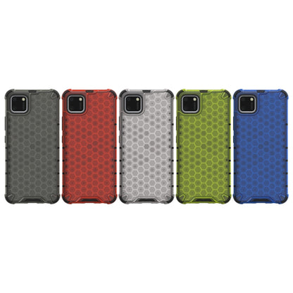 For OPPO Realme C11 Shockproof Honeycomb PC + TPU Case, For OPPO Realme C11
