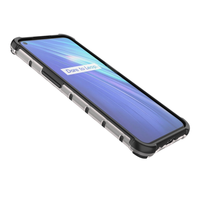 For OPPO Realme 6 Shockproof Honeycomb PC + TPU Case, For OPPO Realme 6