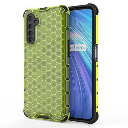 For OPPO Realme 6 Shockproof Honeycomb PC + TPU Case, For OPPO Realme 6