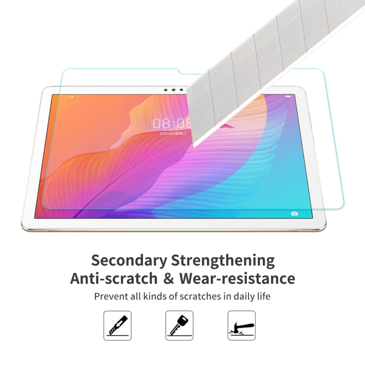 2 PCS ENKAY Hat-Prince 0.33mm 9H Surface Hardness 2.5D Explosion-proof Tempered Glass Protector, For Huawei Enjoy Tablet 2, For Huawei MatePad 10.8