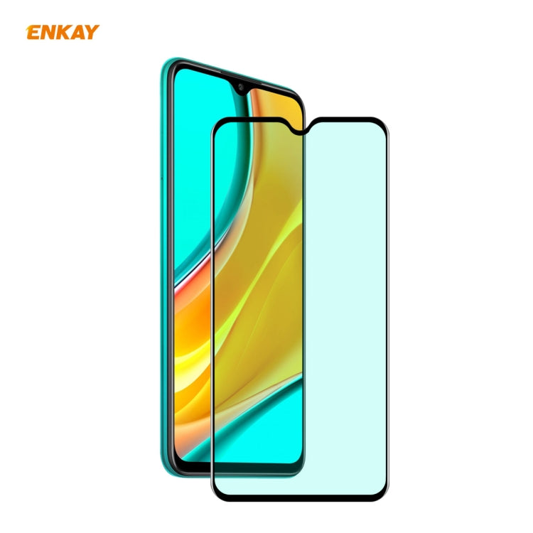 ENKAY Hat-Prince 0.26mm 9H 6D Curved Full Screen Eye Protection Green Film Tempered Glass Protector, For Xiaomi Redmi Note 8 Pro, For Redmi Note 9S/Note 9 Pro (Max), ForRedmi 10X 4G / Redmi Note 9, For Samsung Galaxy A71, For Samsung Galaxy A41        ...